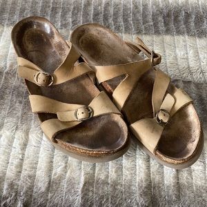 MEPHISTO Leather Slides